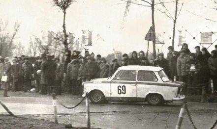 Bogusław Dymek i Erwin Meisel – Trabant 601.